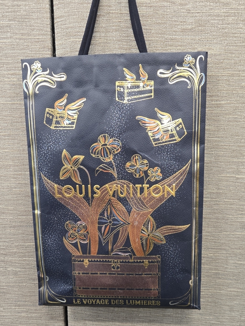 Louis Vuitton Holiday 2025 Limited Edition Shopping Bag Collectible Flower